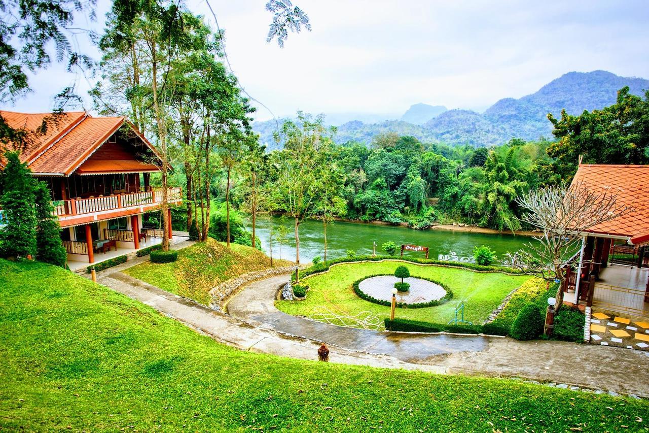 Baanpufa Resort Sai Yok Exteriör bild
